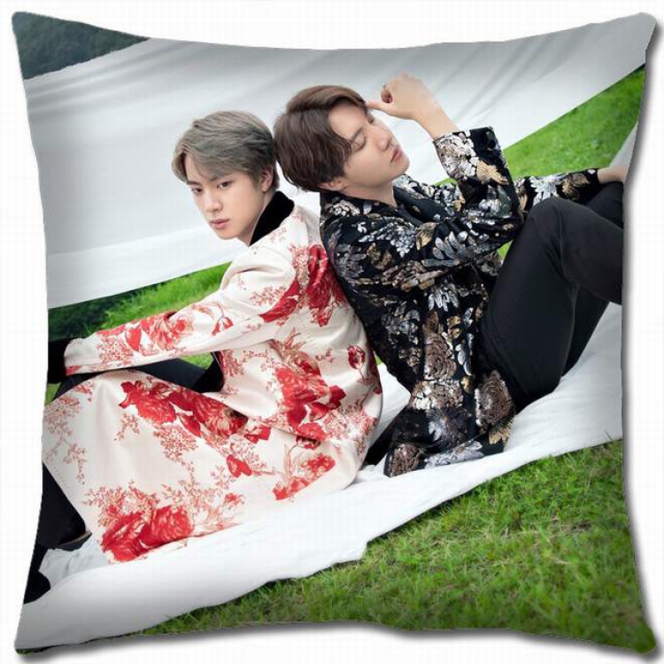 BTS Double-sided full color pillow cushion 45X45CM-BS-723 NO FILLING
