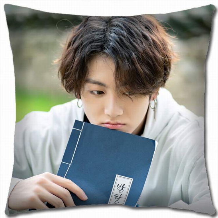 BTS Double-sided full color pillow cushion 45X45CM-BS-722 NO FILLING