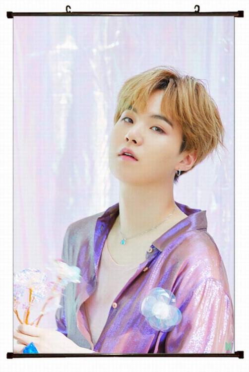BTS Plastic pole cloth painting Wall Scroll 60X90CM preorder 3 days BS-695 NO FILLING