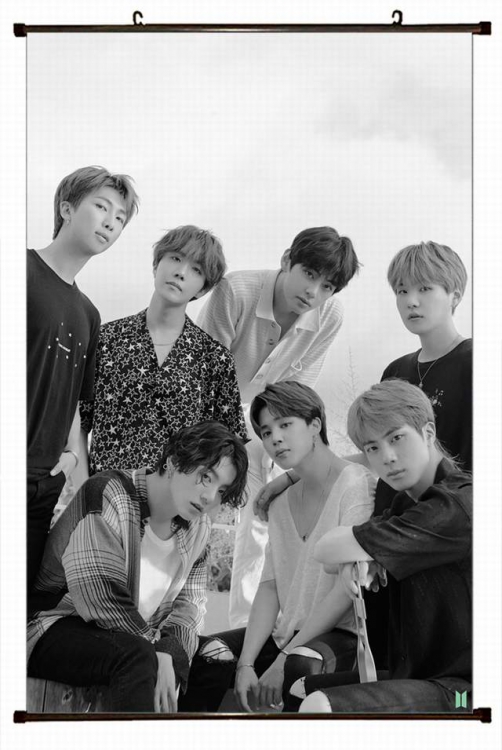 BTS Plastic pole cloth painting Wall Scroll 60X90CM preorder 3 days BS-707 NO FILLING