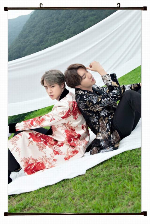 BTS Plastic pole cloth painting Wall Scroll 60X90CM preorder 3 days BS-723 NO FILLING