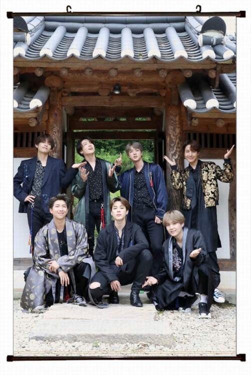 BTS Plastic pole cloth painting Wall Scroll 60X90CM preorder 3 days BS-729 NO FILLING