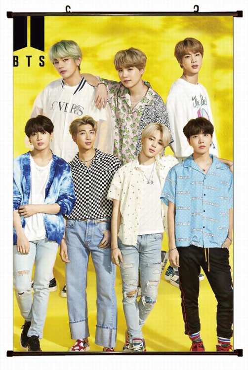 BTS Plastic pole cloth painting Wall Scroll 60X90CM preorder 3 days BS-730 NO FILLING