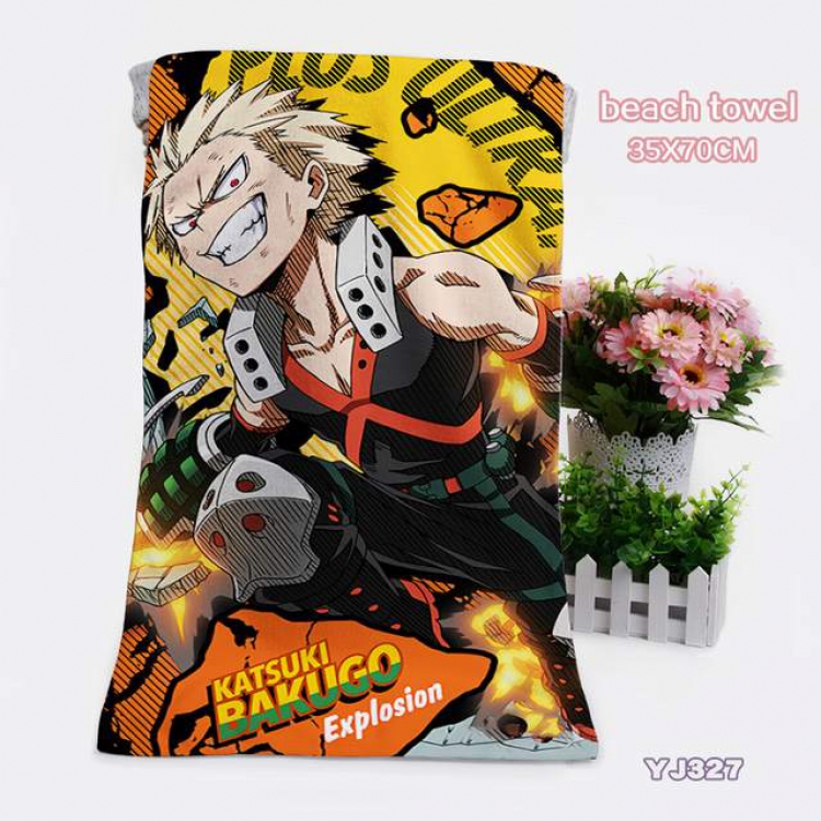 My Hero Academia Towels Bath towels 35X70CM YJ327