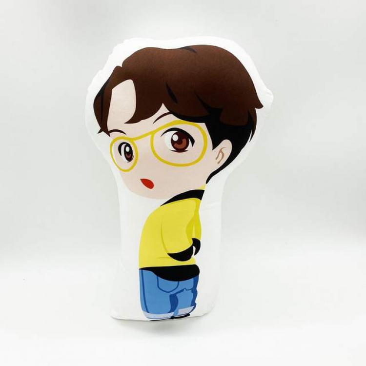 BTS J-HOPE Cartoon character shape doll pillow about 36CM 250G