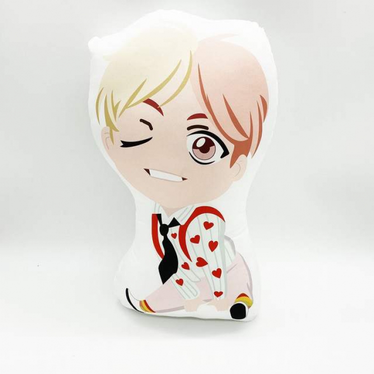 BTS V Cartoon character shape doll pillow about 36CM 250G