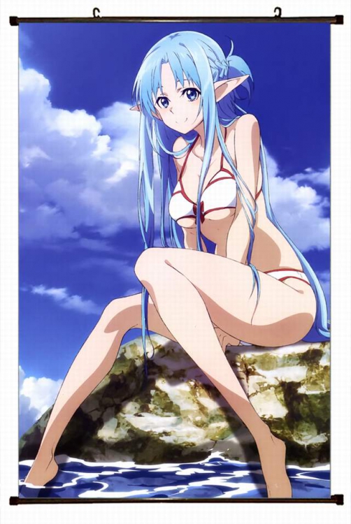 Sword Art Online Plastic pole cloth painting Wall Scroll 60X90CM preorder 3 days d5-130B NO FILLING