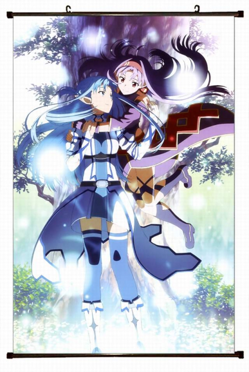 Sword Art Online Plastic pole cloth painting Wall Scroll 60X90CM preorder 3 days d5-132A NO FILLING