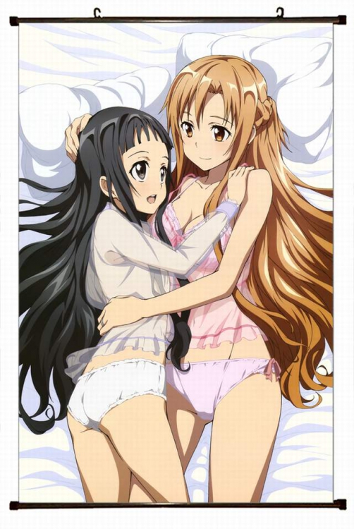 Sword Art Online Plastic pole cloth painting Wall Scroll 60X90CM preorder 3 days d5-32 NO FILLING