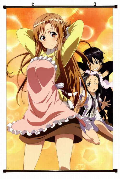 Sword Art Online Plastic pole cloth painting Wall Scroll 60X90CM preorder 3 days d5-39 NO FILLING