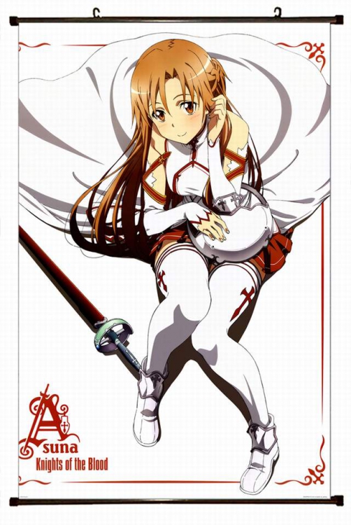 Sword Art Online Plastic pole cloth painting Wall Scroll 60X90CM preorder 3 days d5-45 NO FILLING