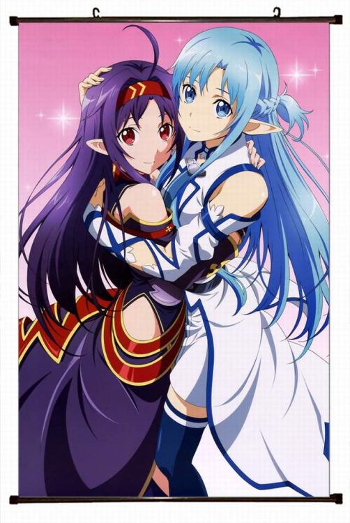 Sword Art Online Plastic pole cloth painting Wall Scroll 60X90CM preorder 3 days d5-51 NO FILLING