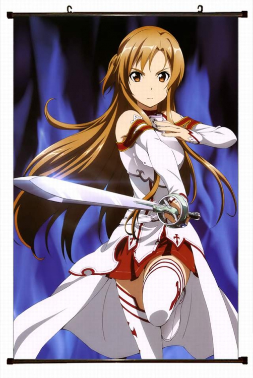 Sword Art Online Plastic pole cloth painting Wall Scroll 60X90CM preorder 3 days d5-85A NO FILLING