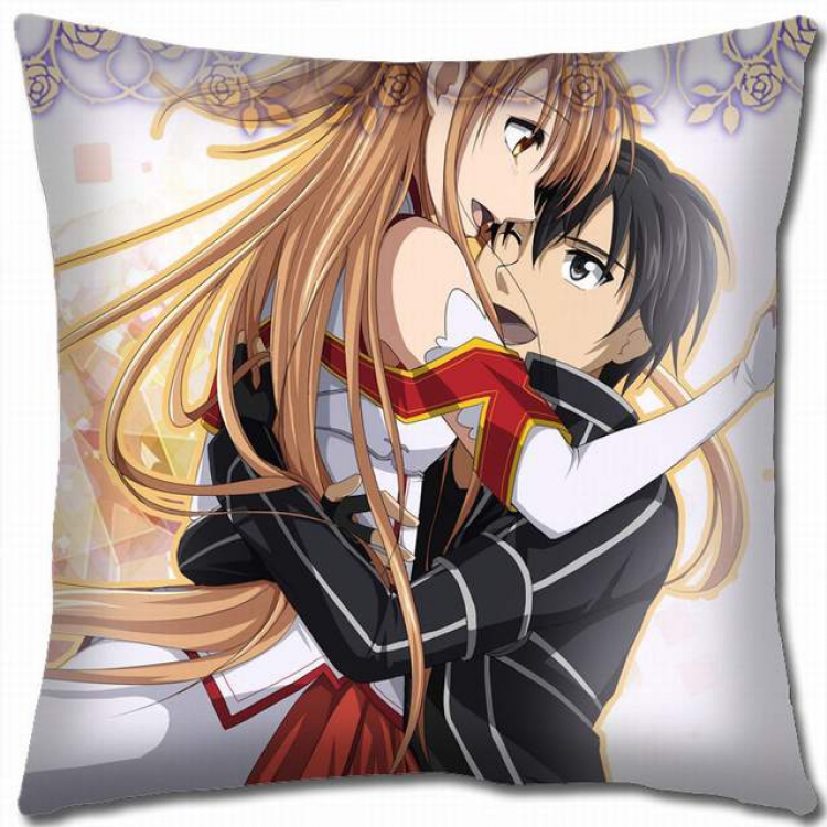 Sword Art Online Double-sided full color pillow cushion 45X45CM-d5-16 NO FILLING