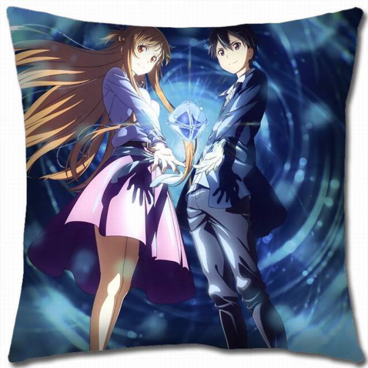 Sword Art Online Double-sided full color pillow cushion 45X45CM-d5-209 NO FILLING