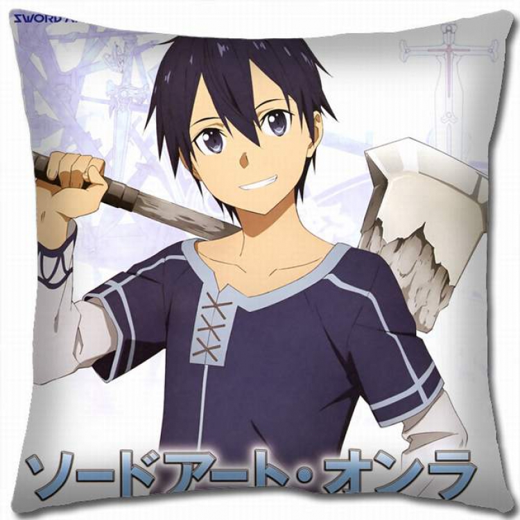 Sword Art Online Double-sided full color pillow cushion 45X45CM-d5-236 NO FILLING