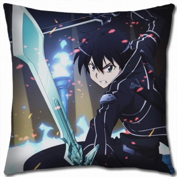 Sword Art Online Double-sided full color pillow cushion 45X45CM-d5-26 NO FILLING
