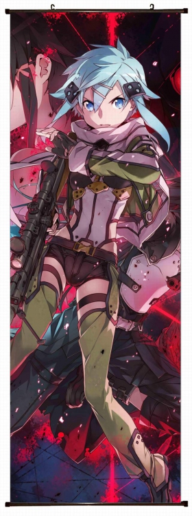 Sword Art Online Plastic pole cloth painting Wall Scroll 60X170CM preorder 3 days d5-245 NO FILLING