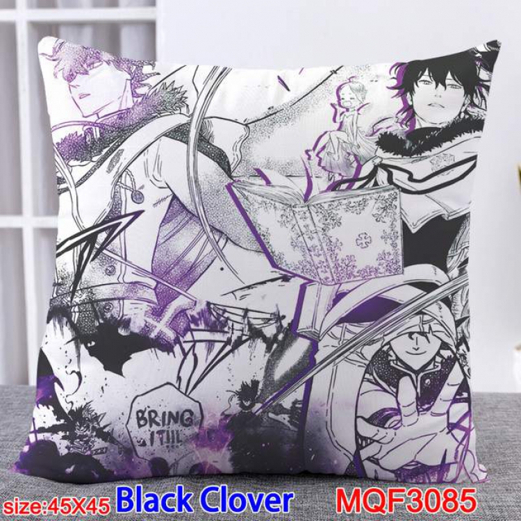 Black Clover Double-sided full color pillow dragon ball 45X45CM MQF 3085