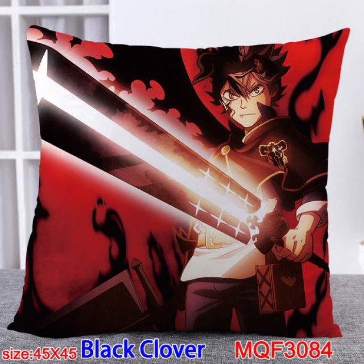 Black Clover Double-sided full color pillow dragon ball 45X45CM MQF 3084