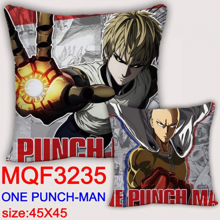 One Punch Man Double-sided full color pillow dragon ball 45X45CM MQF 3235