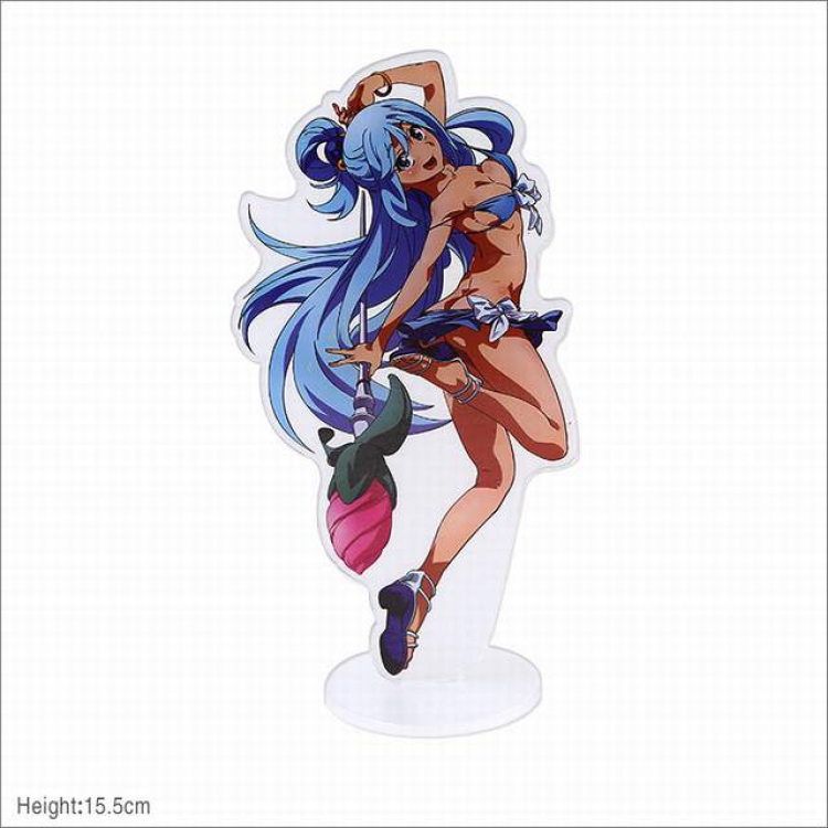 Kono Subarashii Sekai Ni Shukufuku Wo ! Aqua Acrylic Standing Plates