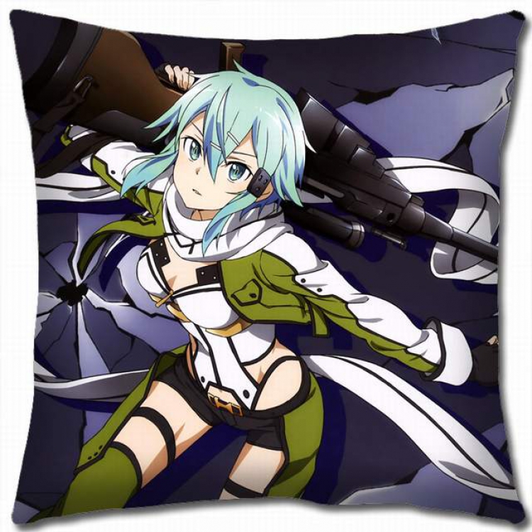 Sword Art Online Double-sided full color pillow cushion 45X45CM-d5-102 NO FILLING