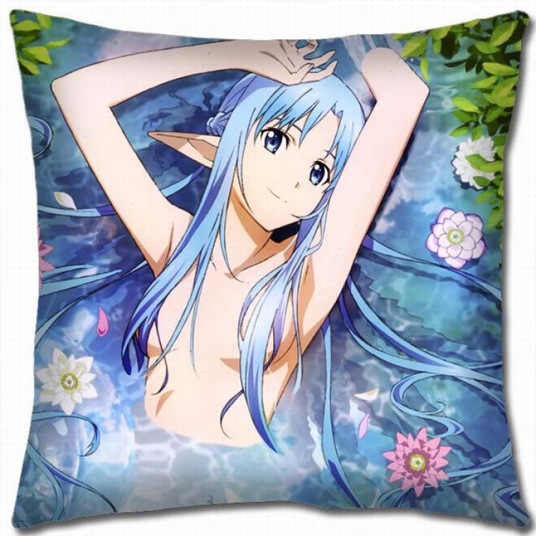 Sword Art Online Double-sided full color pillow cushion 45X45CM-d5-106 NO FILLING