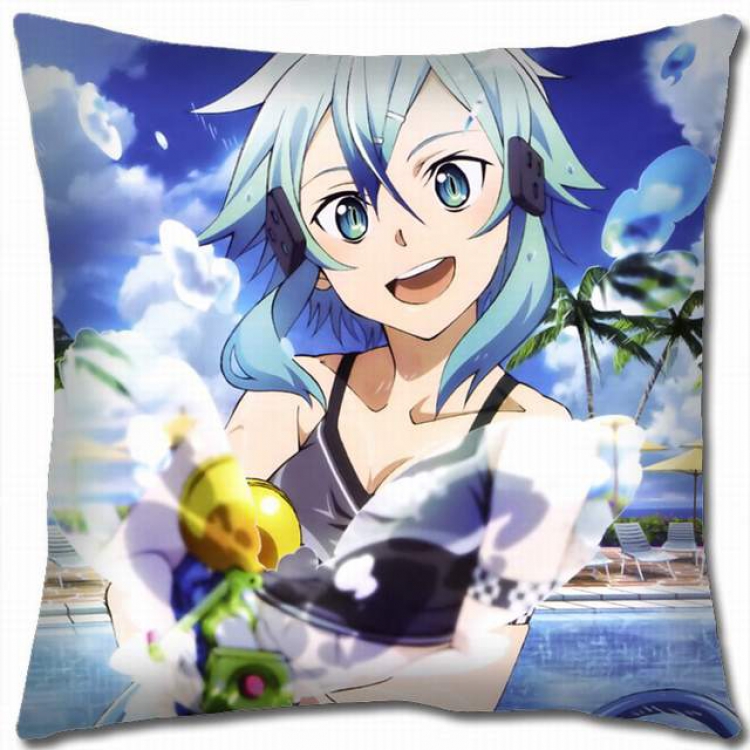 Sword Art Online Double-sided full color pillow cushion 45X45CM-d5-115B NO FILLING