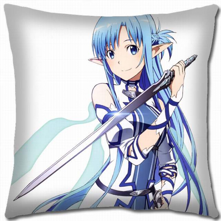 Sword Art Online Double-sided full color pillow cushion 45X45CM-d5-114B NO FILLING