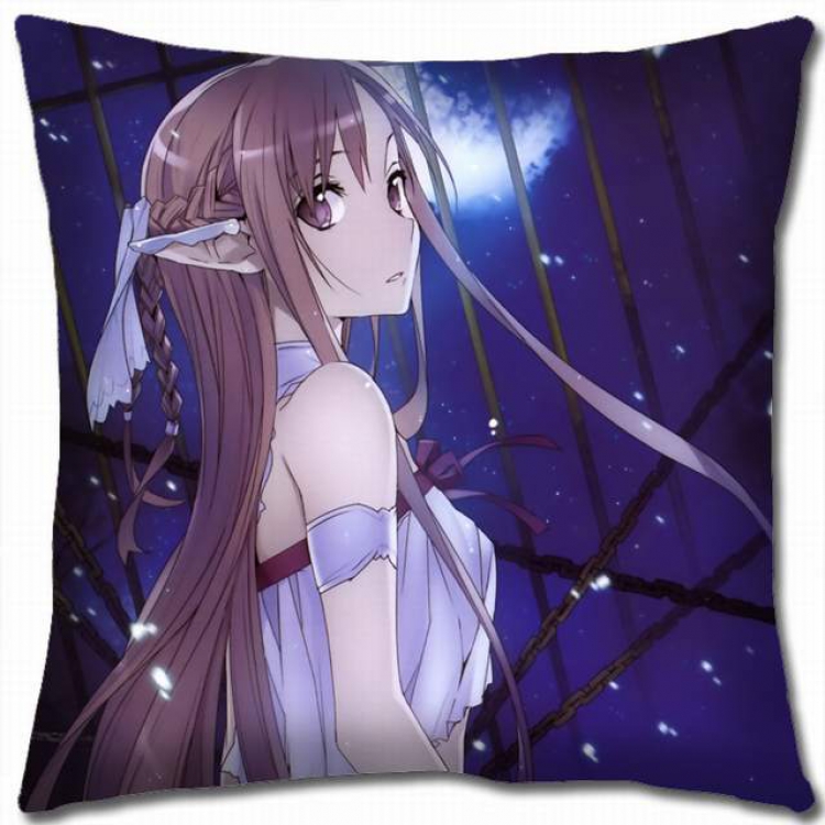 Sword Art Online Double-sided full color pillow cushion 45X45CM-d5-120A NO FILLING