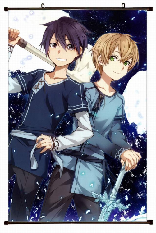 Sword Art Online Plastic pole cloth painting Wall Scroll 60X90CM preorder 3 days d5-152 NO FILLING