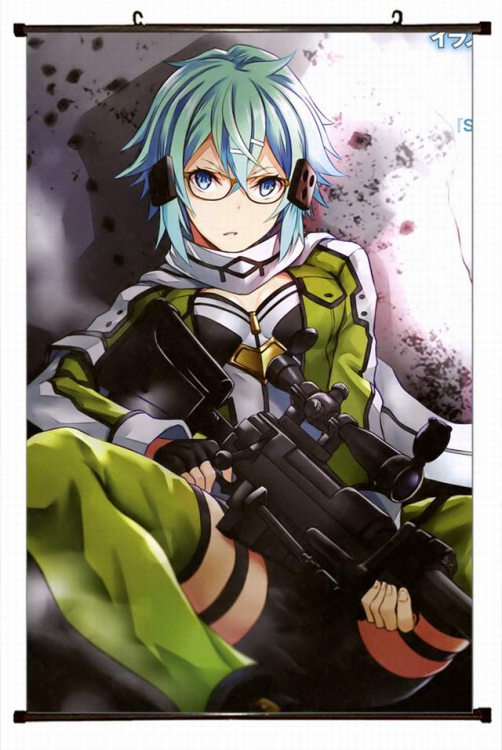 Sword Art Online Plastic pole cloth painting Wall Scroll 60X90CM preorder 3 days d5-172 NO FILLING