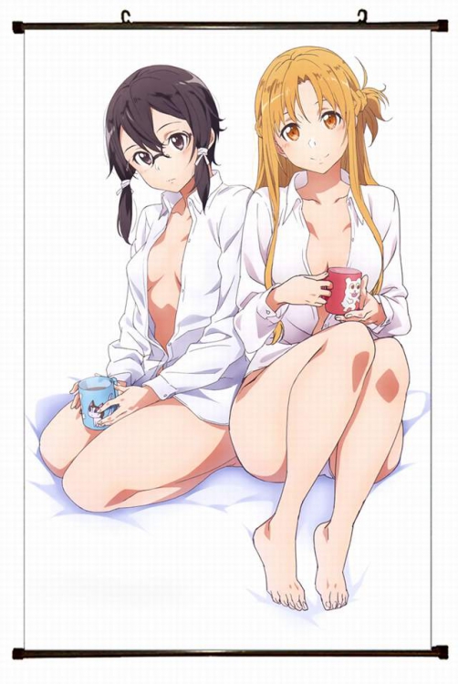 Sword Art Online Plastic pole cloth painting Wall Scroll 60X90CM preorder 3 days d5-184 NO FILLING