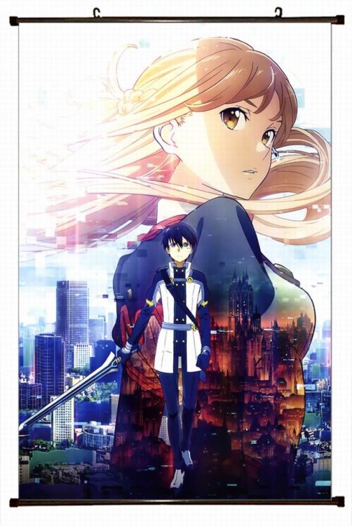 Sword Art Online Plastic pole cloth painting Wall Scroll 60X90CM preorder 3 days d5-191 NO FILLING