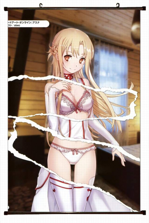 Sword Art Online Plastic pole cloth painting Wall Scroll 60X90CM preorder 3 days d5-232 NO FILLING