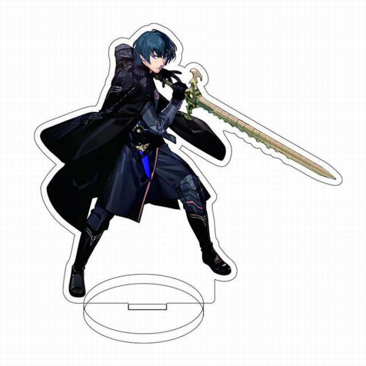 Fire Emblem Double-sided transparent acrylic stand can be pendant 16CM Style B