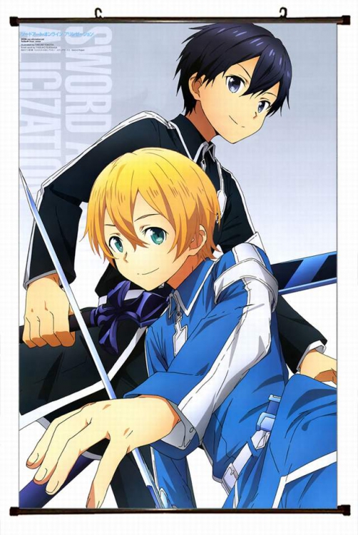 Sword Art Online Plastic pole cloth painting Wall Scroll 60X90CM preorder 3 days d5-239 NO FILLING