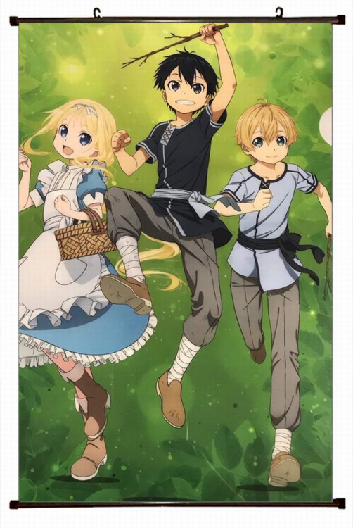 Sword Art Online Plastic pole cloth painting Wall Scroll 60X90CM preorder 3 days d5-242 NO FILLING