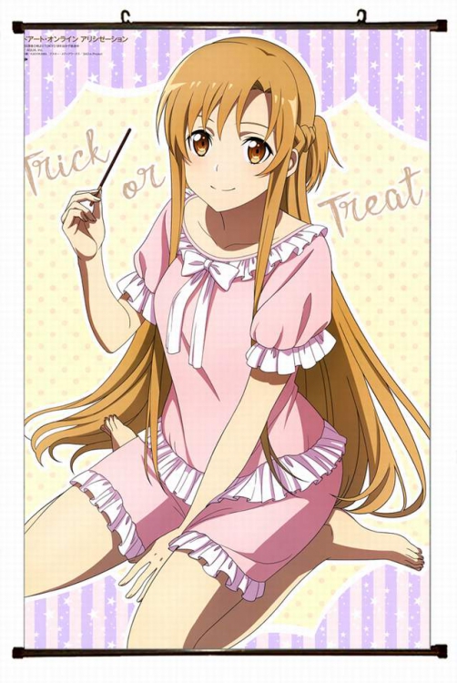 Sword Art Online Plastic pole cloth painting Wall Scroll 60X90CM preorder 3 days d5-246 NO FILLING