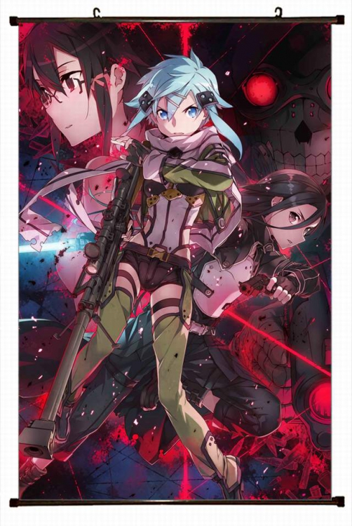 Sword Art Online Plastic pole cloth painting Wall Scroll 60X90CM preorder 3 days d5-245 NO FILLING