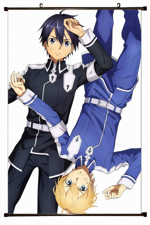 Sword Art Online Plastic pole cloth painting Wall Scroll 60X90CM preorder 3 days d5-323 NO FILLING