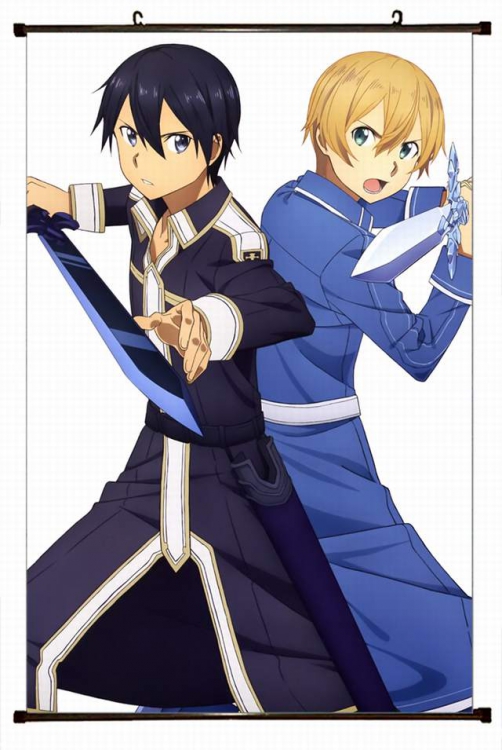 Sword Art Online Plastic pole cloth painting Wall Scroll 60X90CM preorder 3 days d5-332 NO FILLING