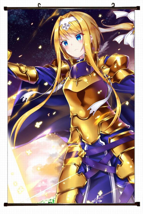 Sword Art Online Plastic pole cloth painting Wall Scroll 60X90CM preorder 3 days d5-377 NO FILLING