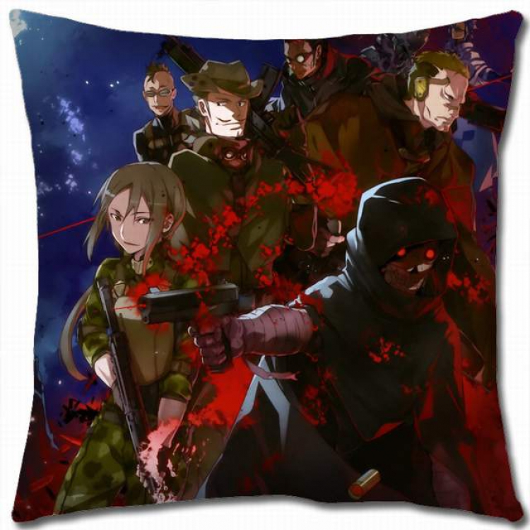 Sword Art Online Double-sided full color pillow cushion 45X45CM-d5-143B NO FILLING