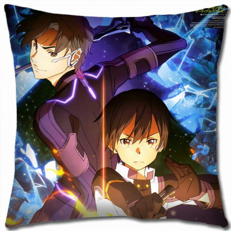 Sword Art Online Double-sided full color pillow cushion 45X45CM-d5-167 NO FILLING