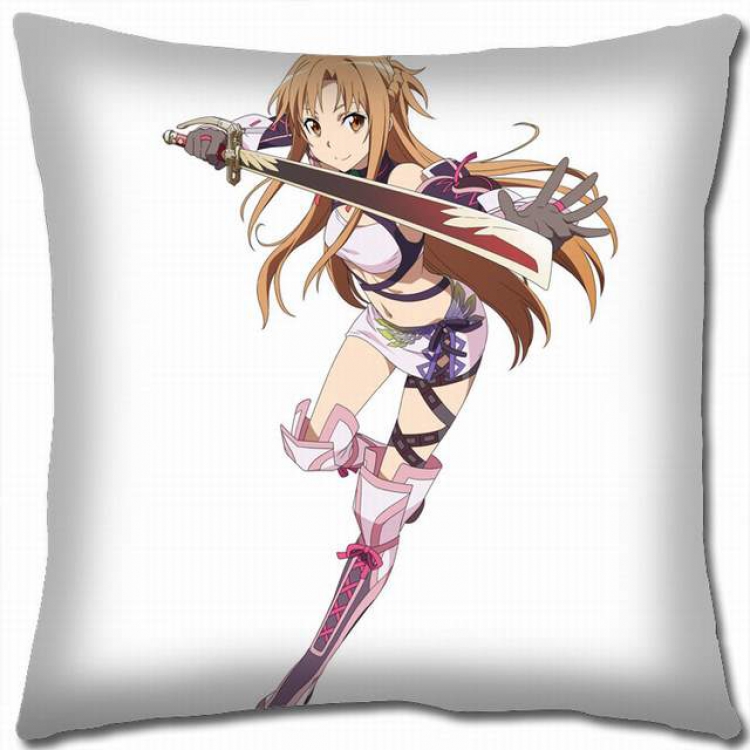 Sword Art Online Double-sided full color pillow cushion 45X45CM-d5-175 NO FILLING