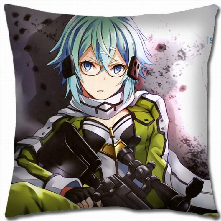 Sword Art Online Double-sided full color pillow cushion 45X45CM-d5-172 NO FILLING