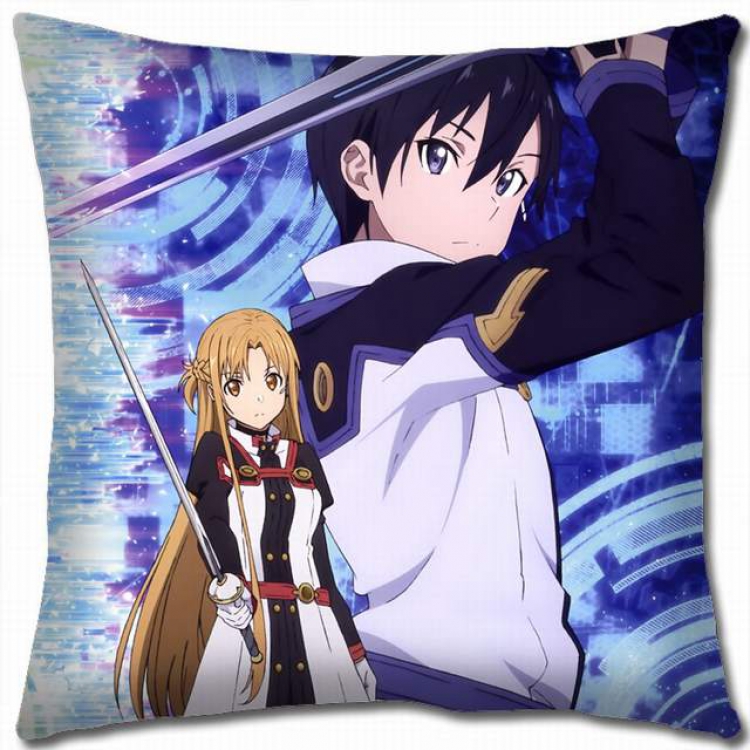 Sword Art Online Double-sided full color pillow cushion 45X45CM-d5-183A NO FILLING