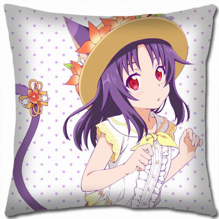Sword Art Online Double-sided full color pillow cushion 45X45CM-d5-385 NO FILLING